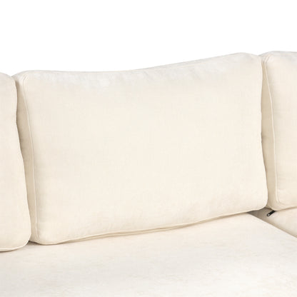 Serava Sectional Sofa Upholstered Sofa Couch with Reversible Armrests for Living Room