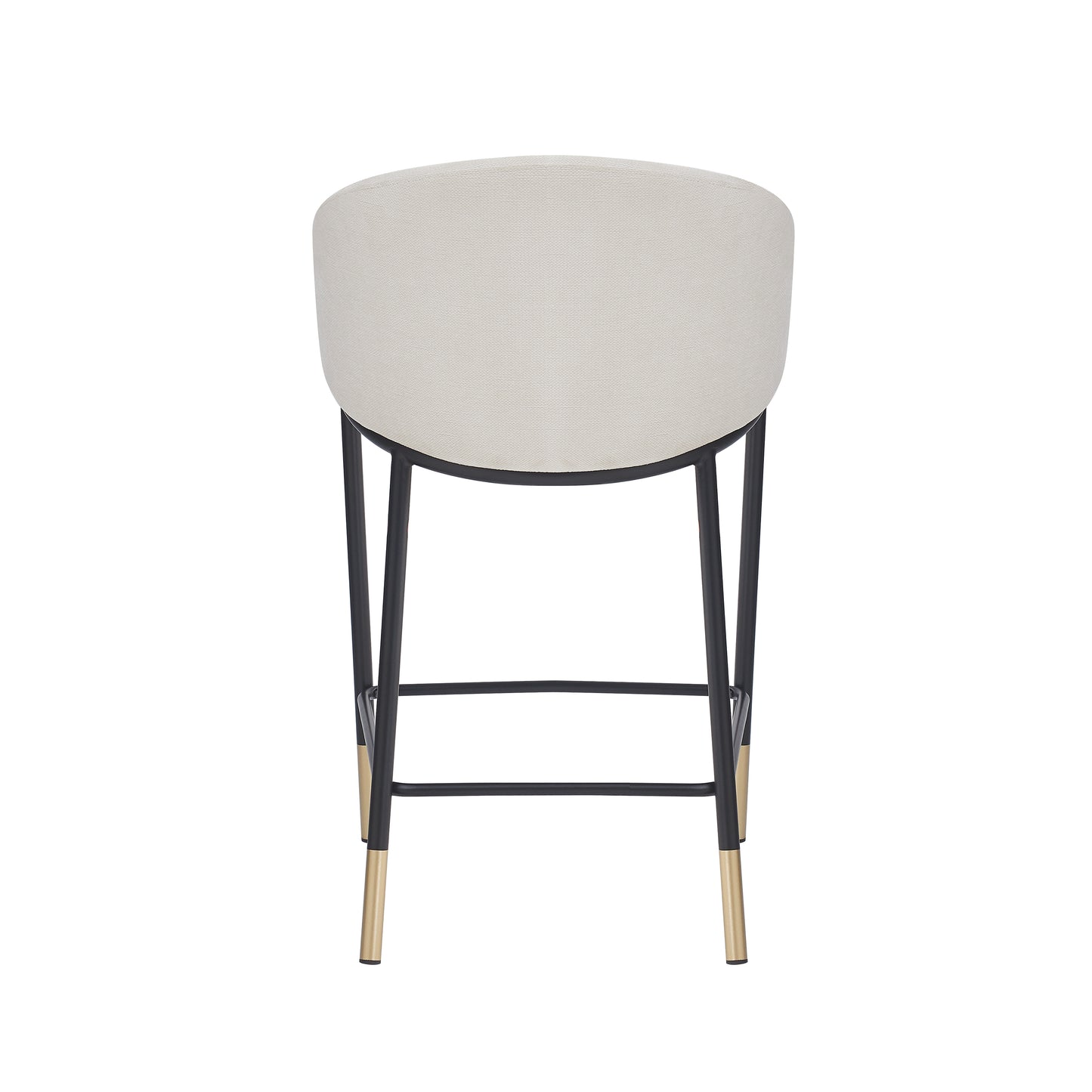 Zayana 26" Seat Height, Modern Bar Stool with Curved Armrests,Set of 2