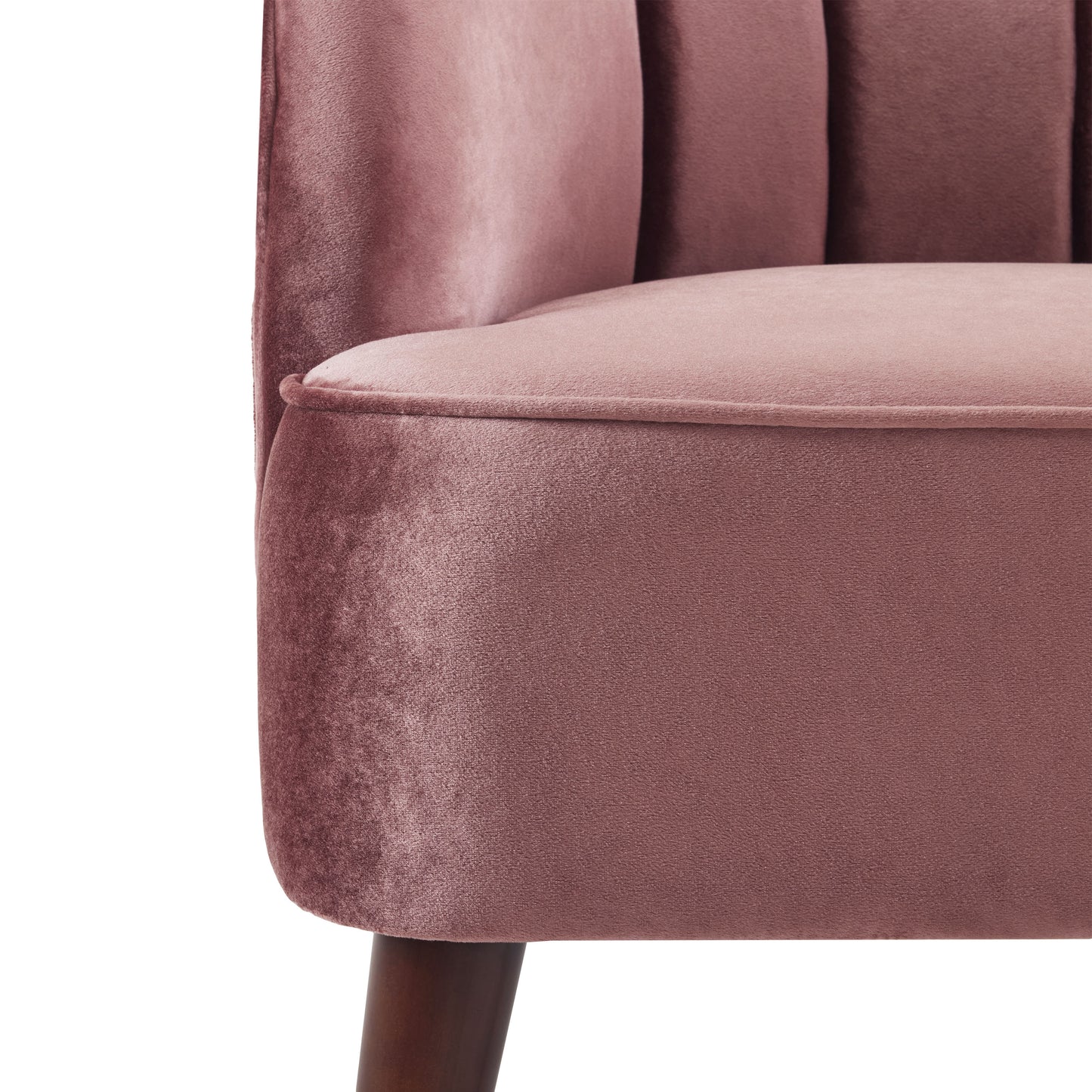 Veneras Velvet Barrel Club Chair