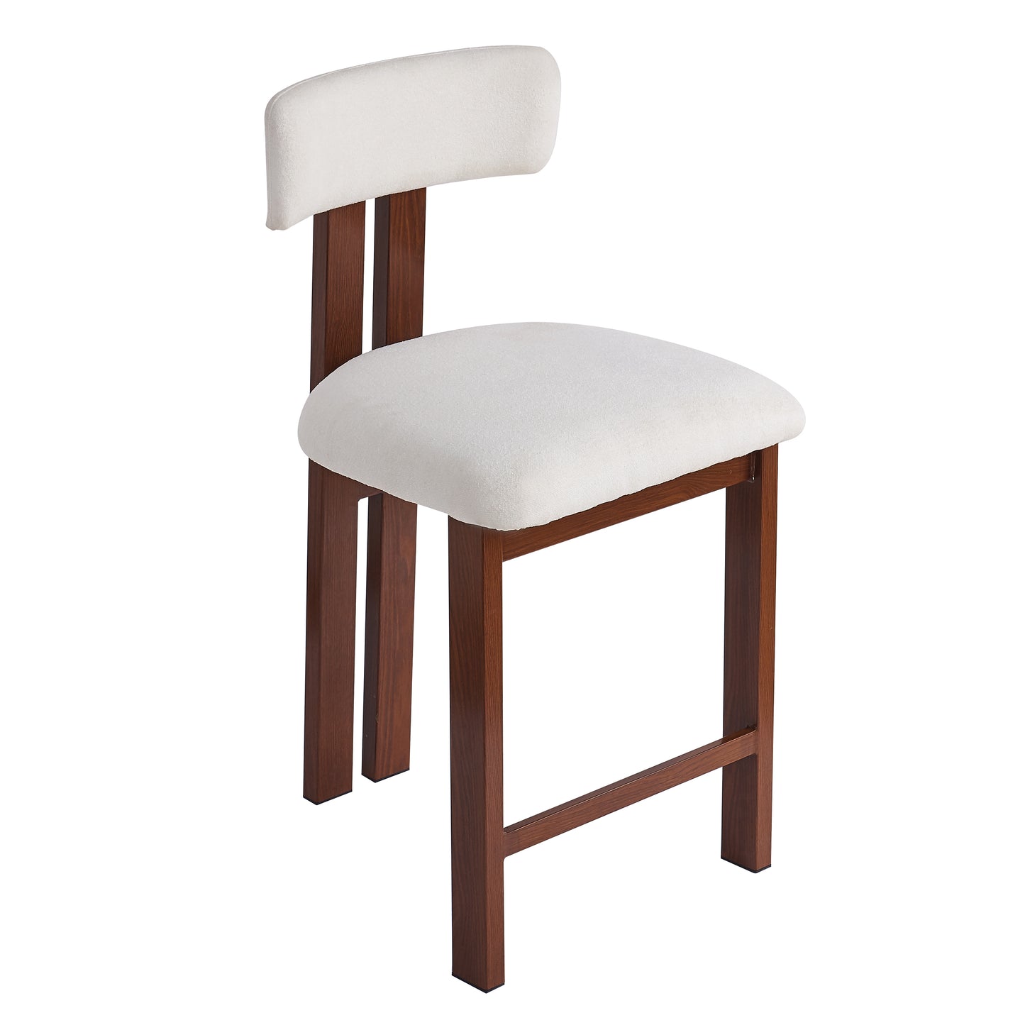 Lodge Modern Upholstered Counter Stools, Set of 2