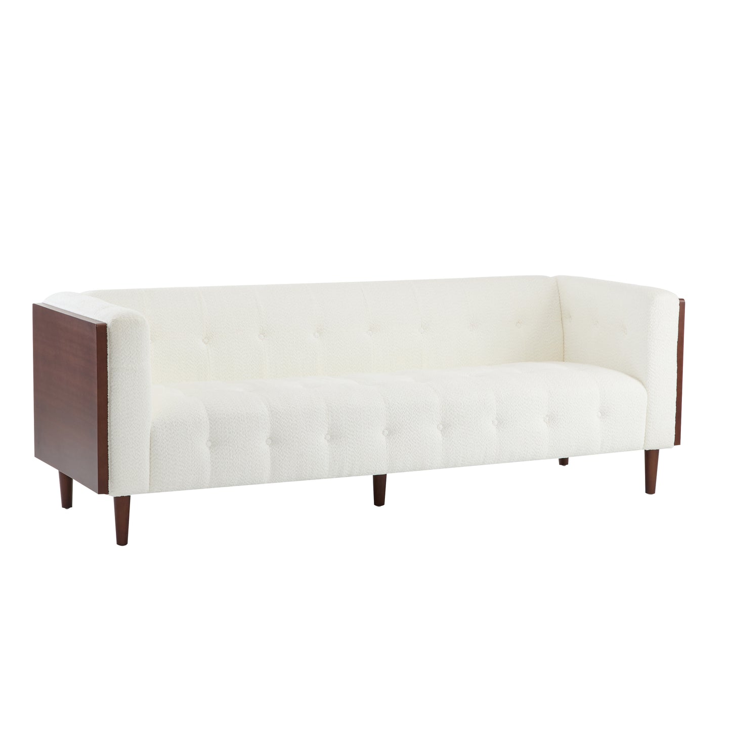 Crotar Modern Upholstered Boucle 3-seater Sofa