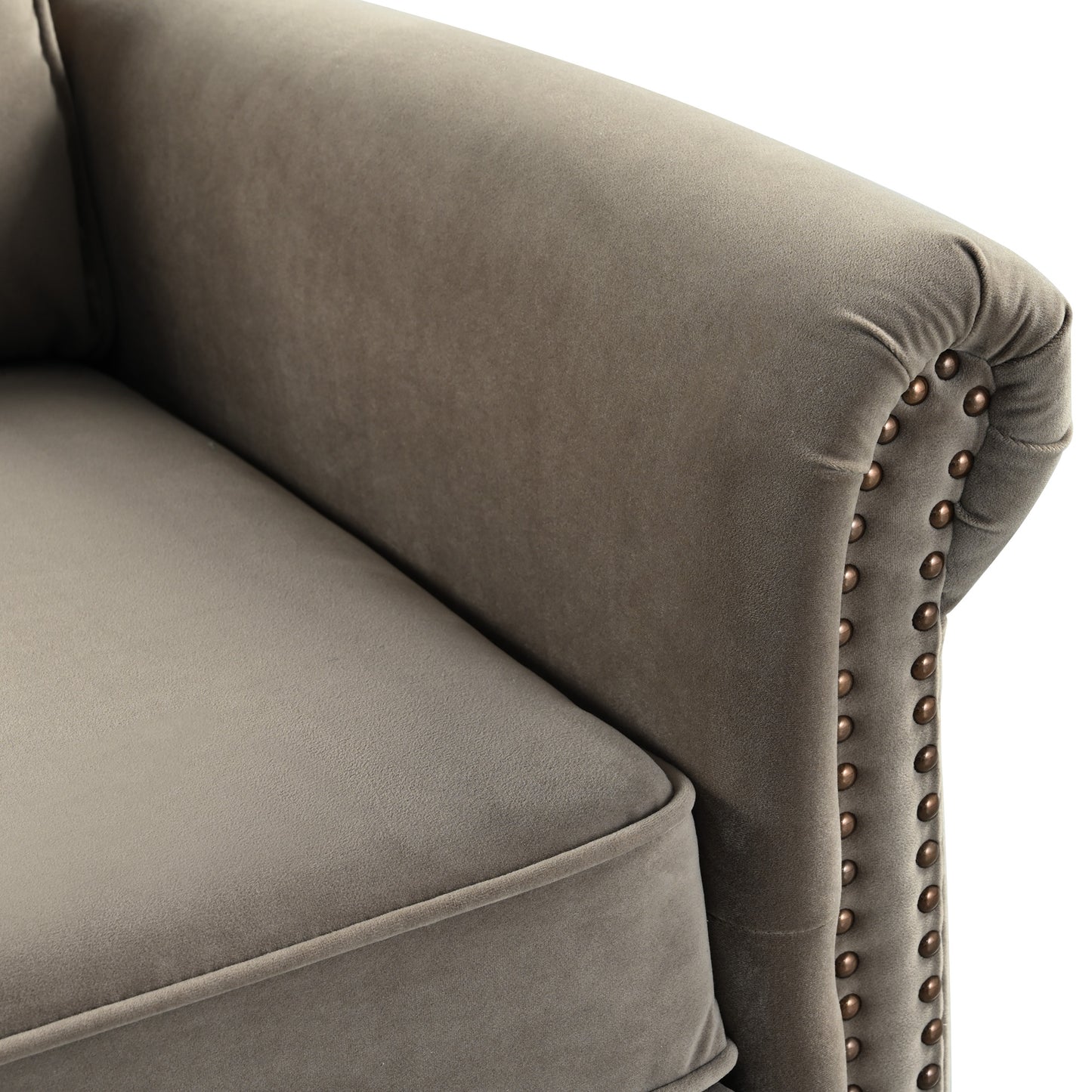 Nomae 360° Swivel Recliner Manual Rocking Recliner Home Theater Manual Recliner Chair