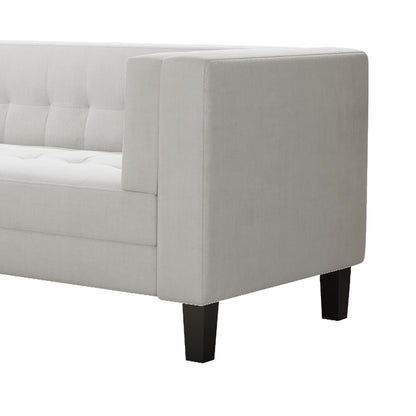 Sororia Velvet 3-Seater Low Profile Sofa