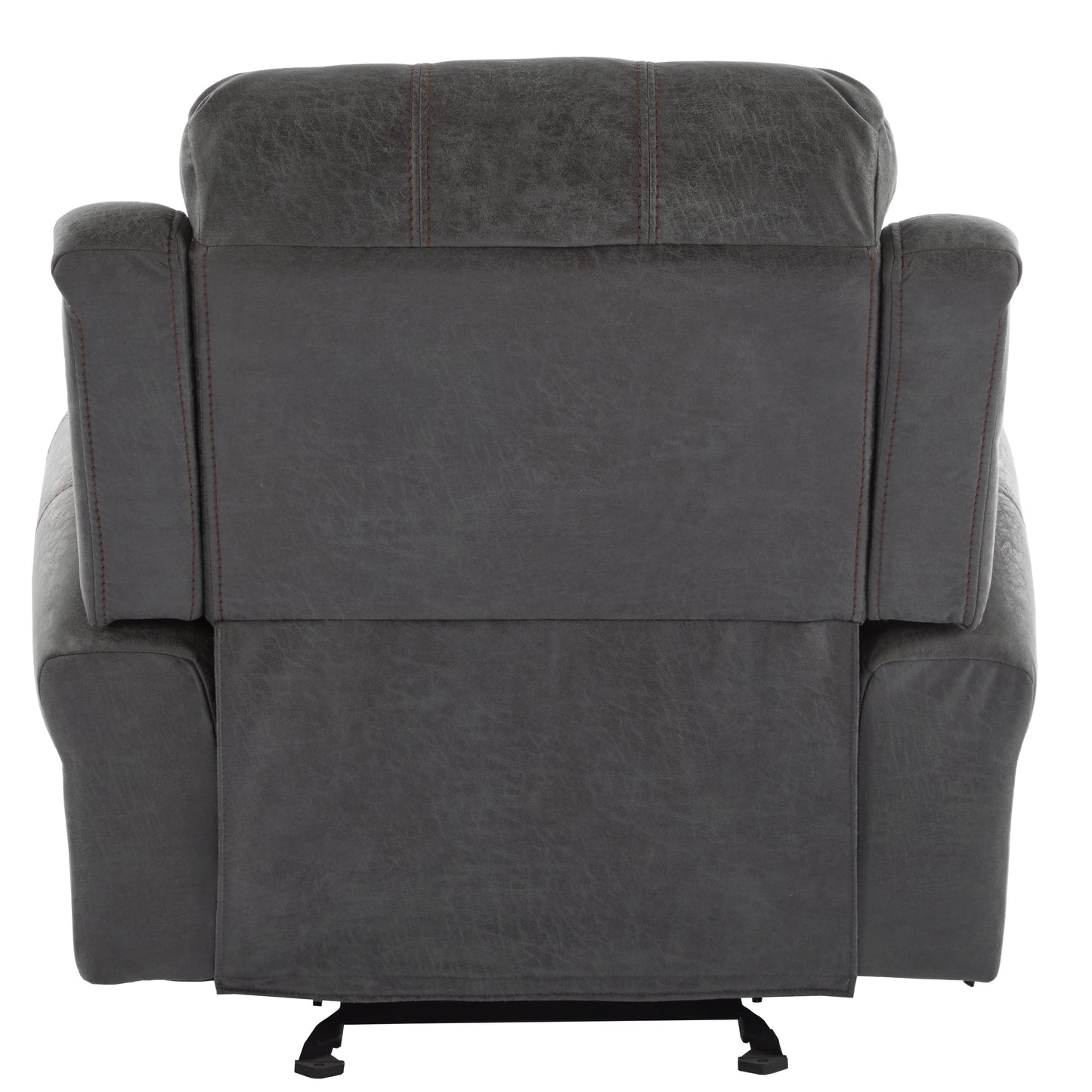Isellen Suede Manual Glider Standard Recliner