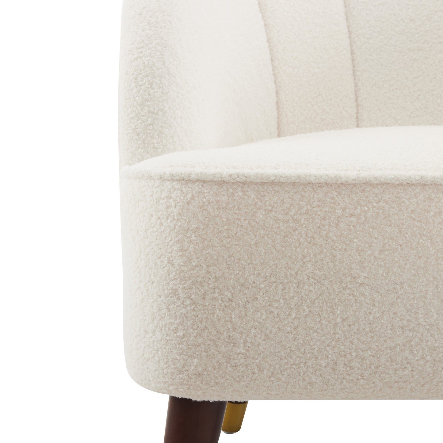 Veneras Velvet Barrel Club Chair