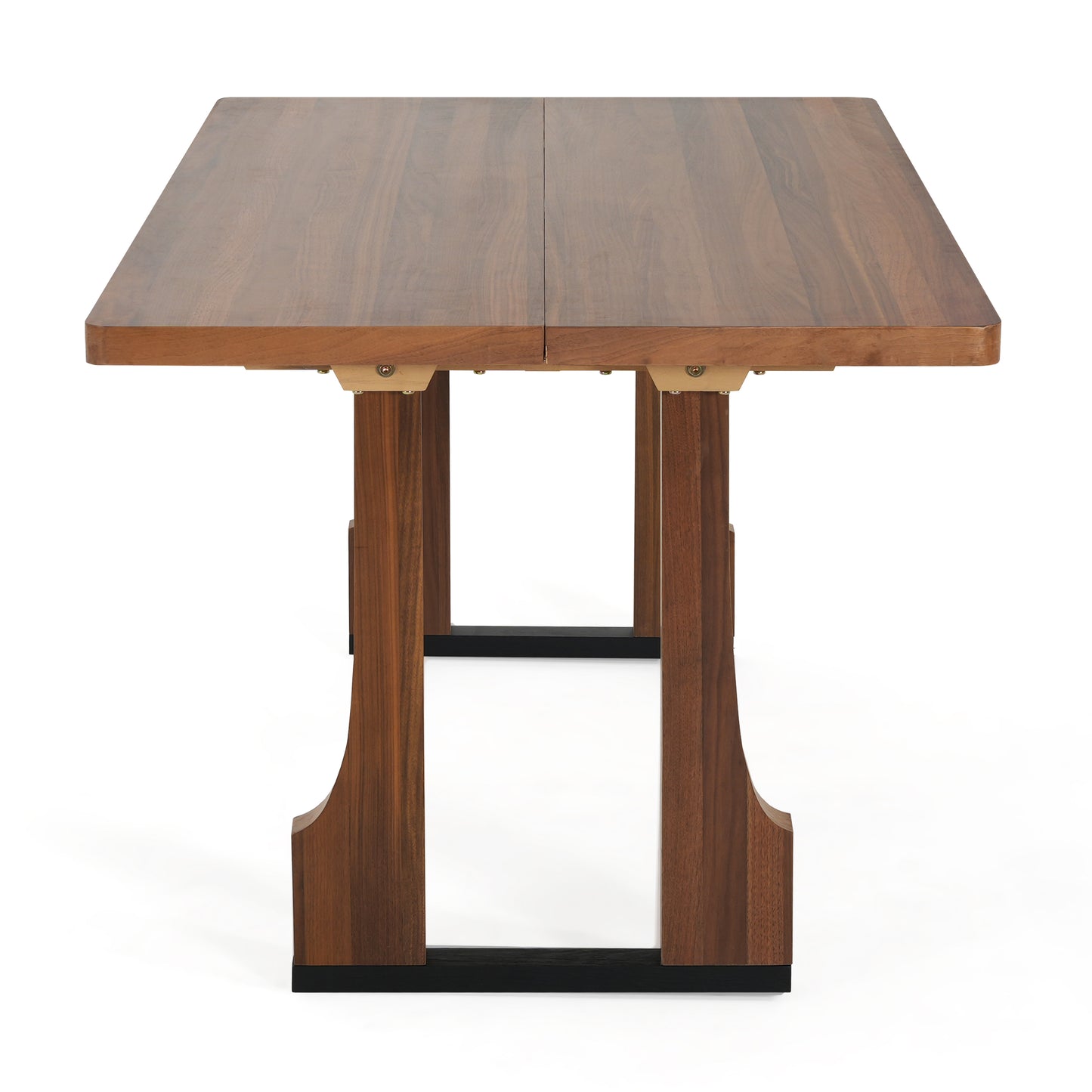 Verenda 63" Rustic Farmhouse Dining Table – Seats 4-6,with Pedestal Base