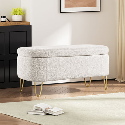 Rabiot Modern Fabirc Ottoman Bench