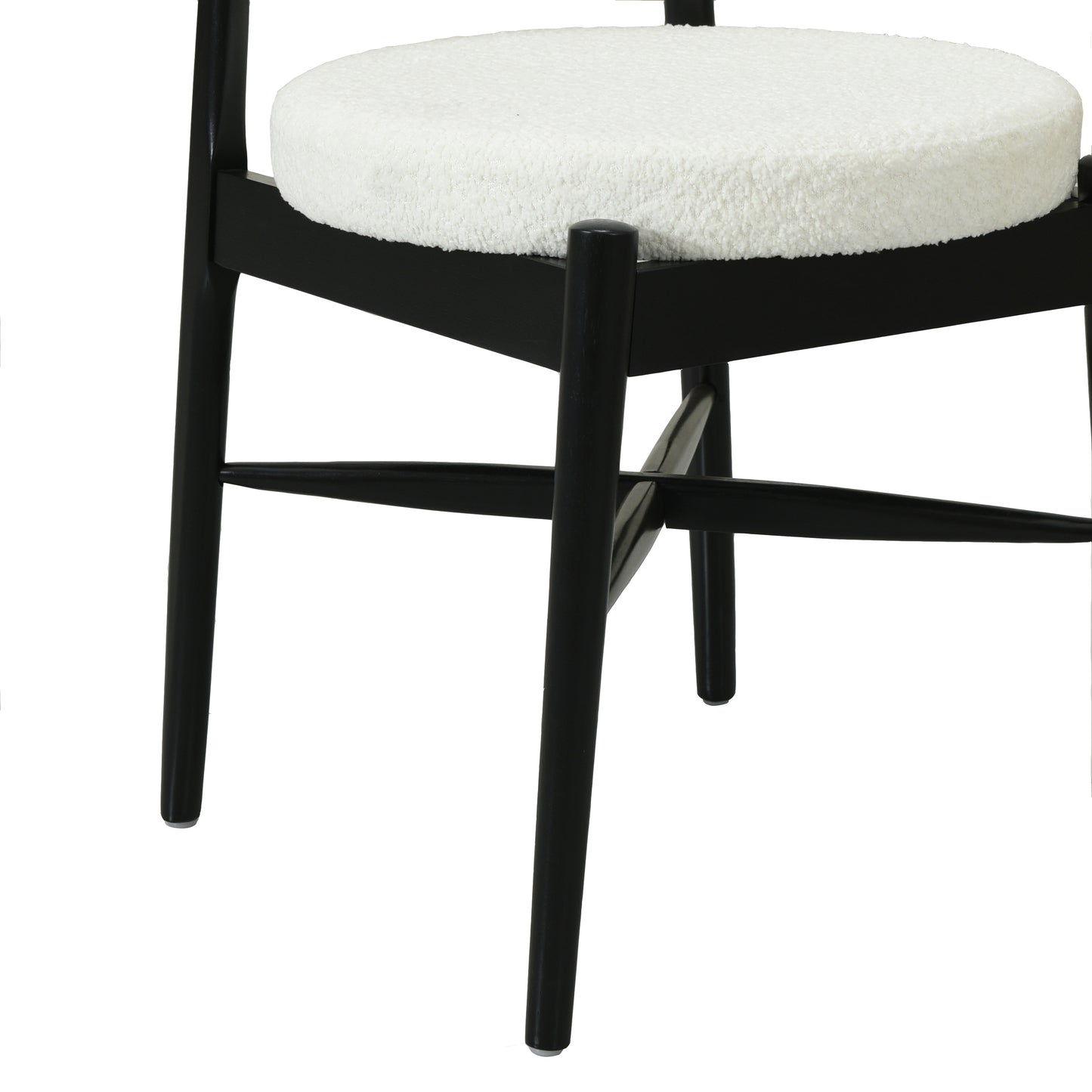 Celestee Modern Upholstered Dining Chairs, Set of 2