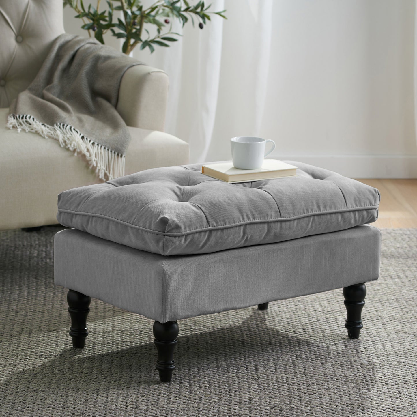 San Pico lofton pillow top ottoman