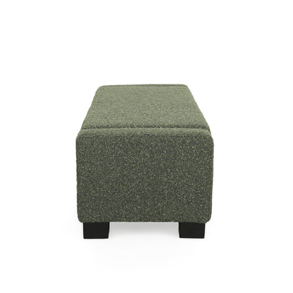 Korvallis Korvallis Indoor Fabric Storage Ottoman Single