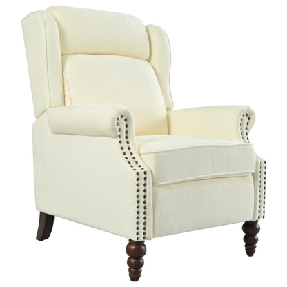 Marlowe Push Back Recliner Chair Upholstered Recliner Armchair