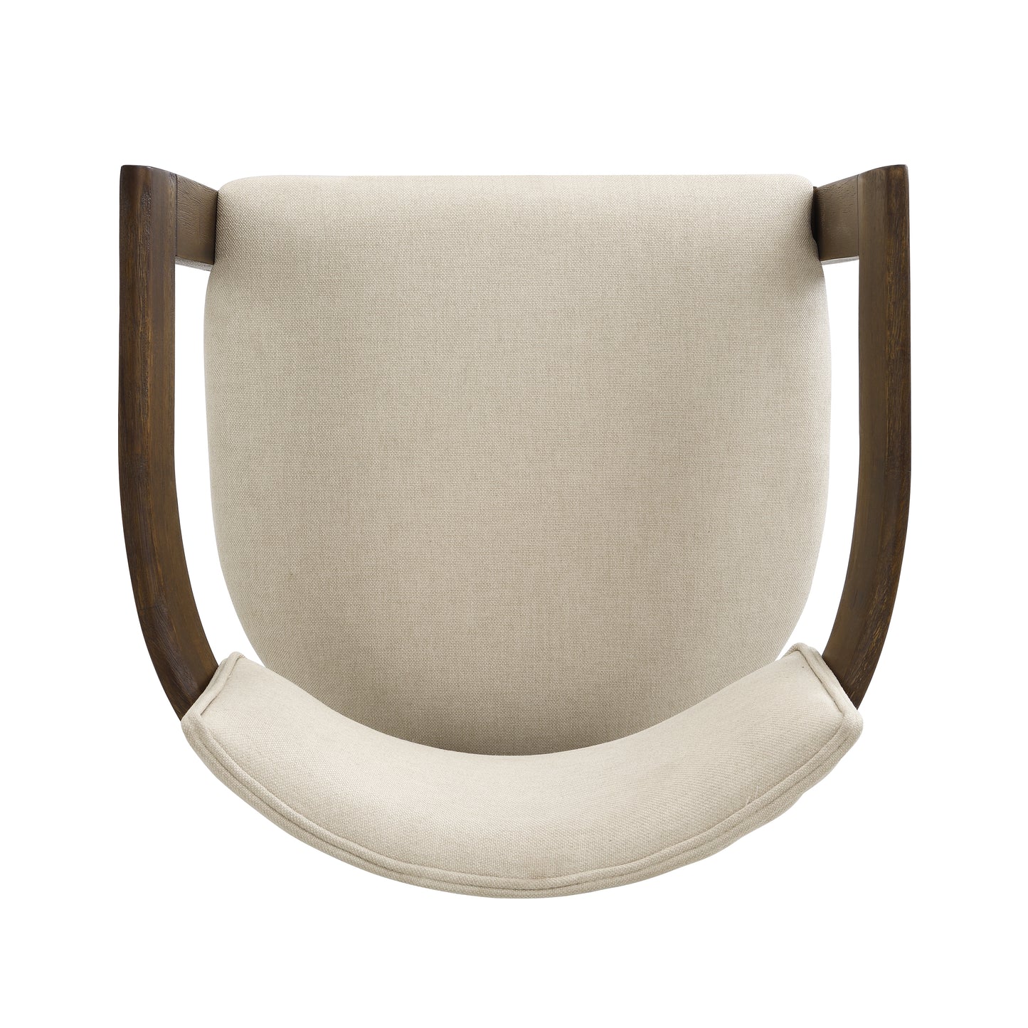 Thorn 30" Wooden Frame and Upholstered barstool with arm and back,Set of 2