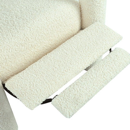 Zuvia Push Back Recliner Armchair Upholstered Recliner Chair Single Sofa