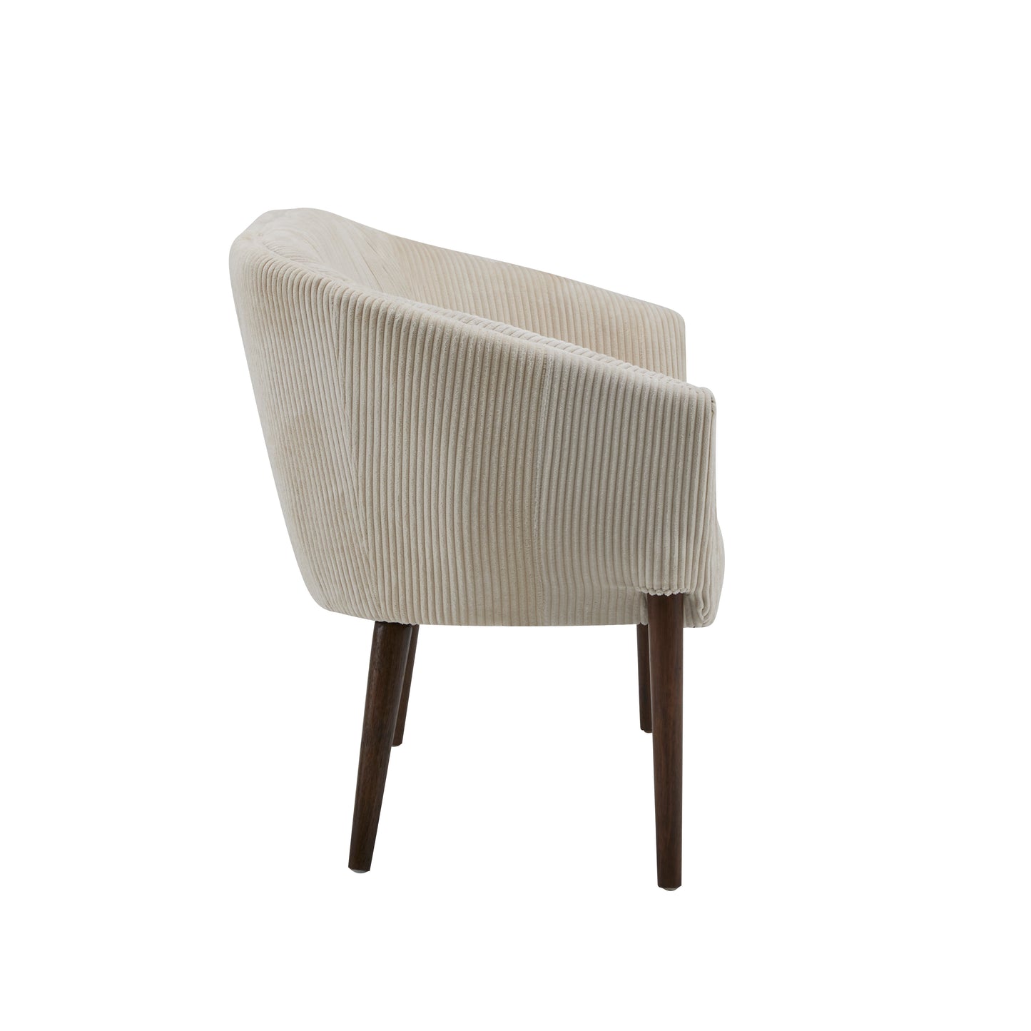 Deborah Mid-Century Fabric Settee