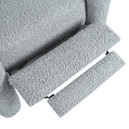 Zuvia Push Back Recliner Armchair Upholstered Recliner Chair Single Sofa