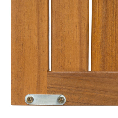 Eirion Outdoor Patio Storage Cabinet, Acacia Wood