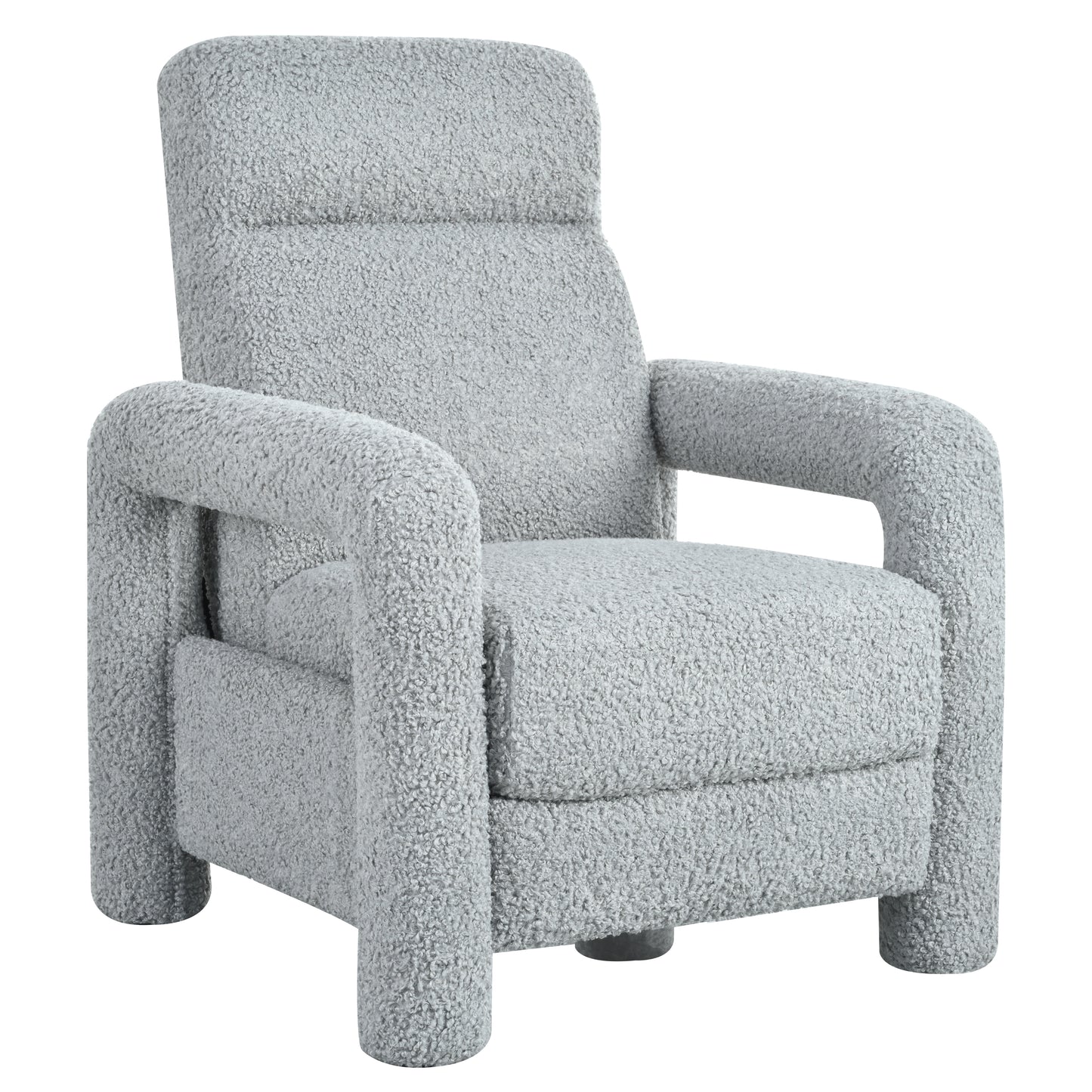 Zuvia Push Back Recliner Armchair Upholstered Recliner Chair Single Sofa