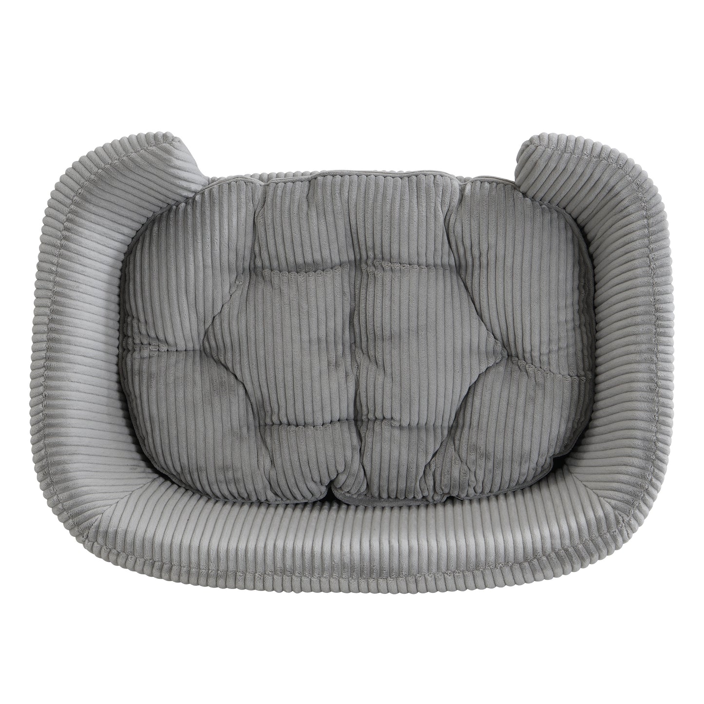 Samuel Mid Century Small Plush Pet Bed