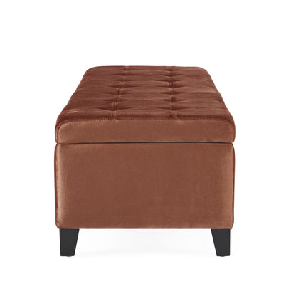 Wendover Fabric Storage Ottoman Bench