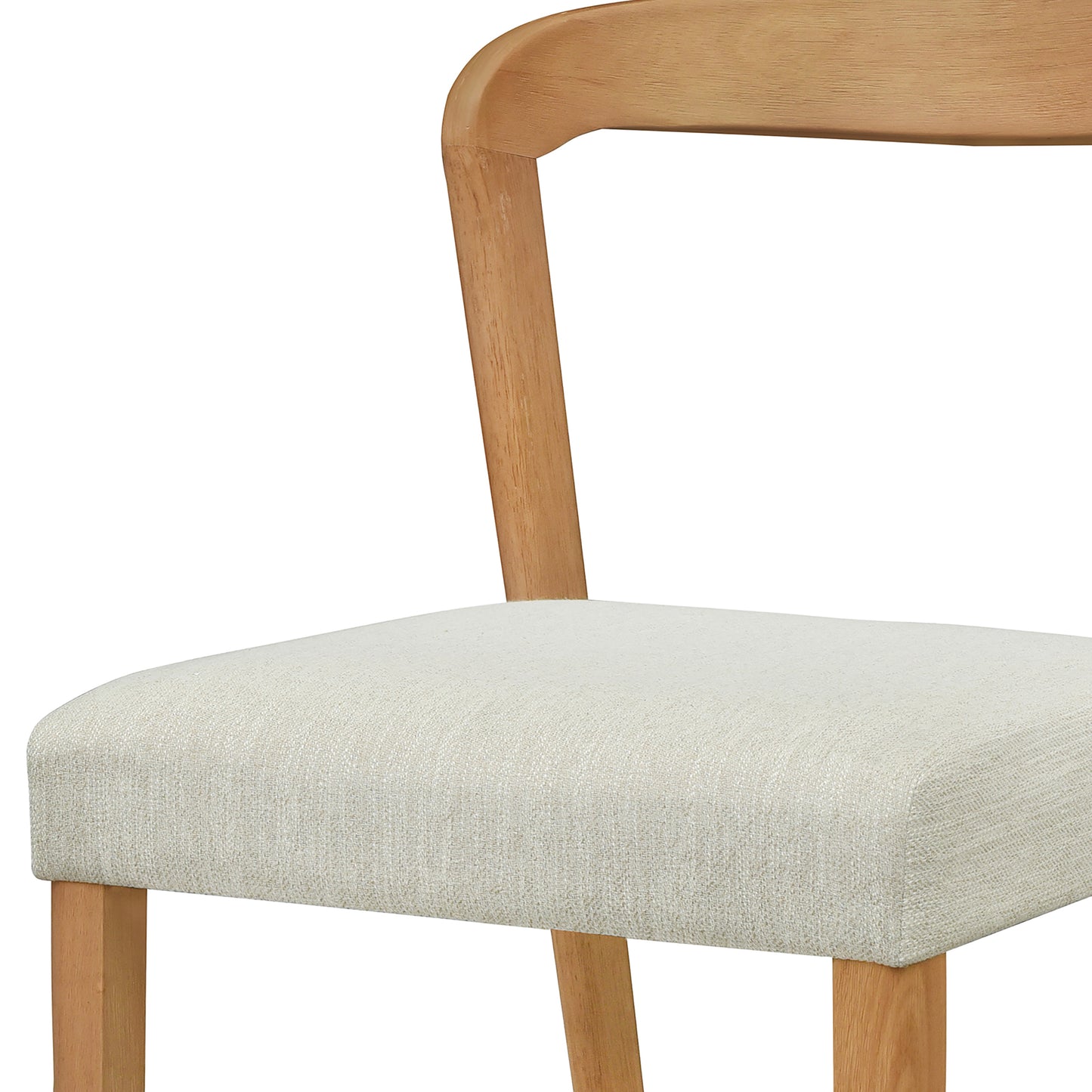 Cavovasir Solid Rubber Wood Counter Stools,Set of 2