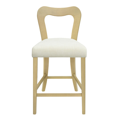 VintParlor 25.5 in. Modern Upholstered Counter Stools,Set of 2