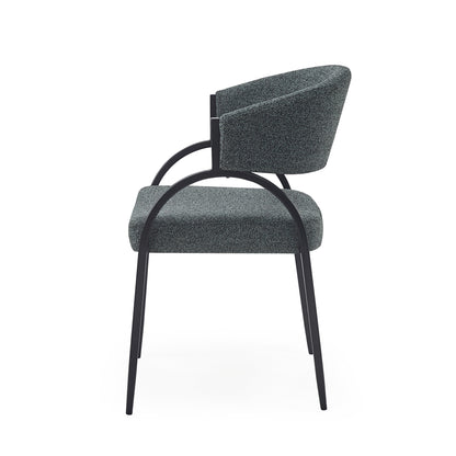 Biorth Modern Upholstered Arm Dining Chair