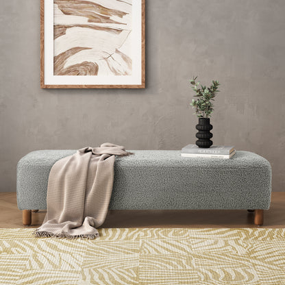 Versati Modern Comfortable Upholstered Ottoman