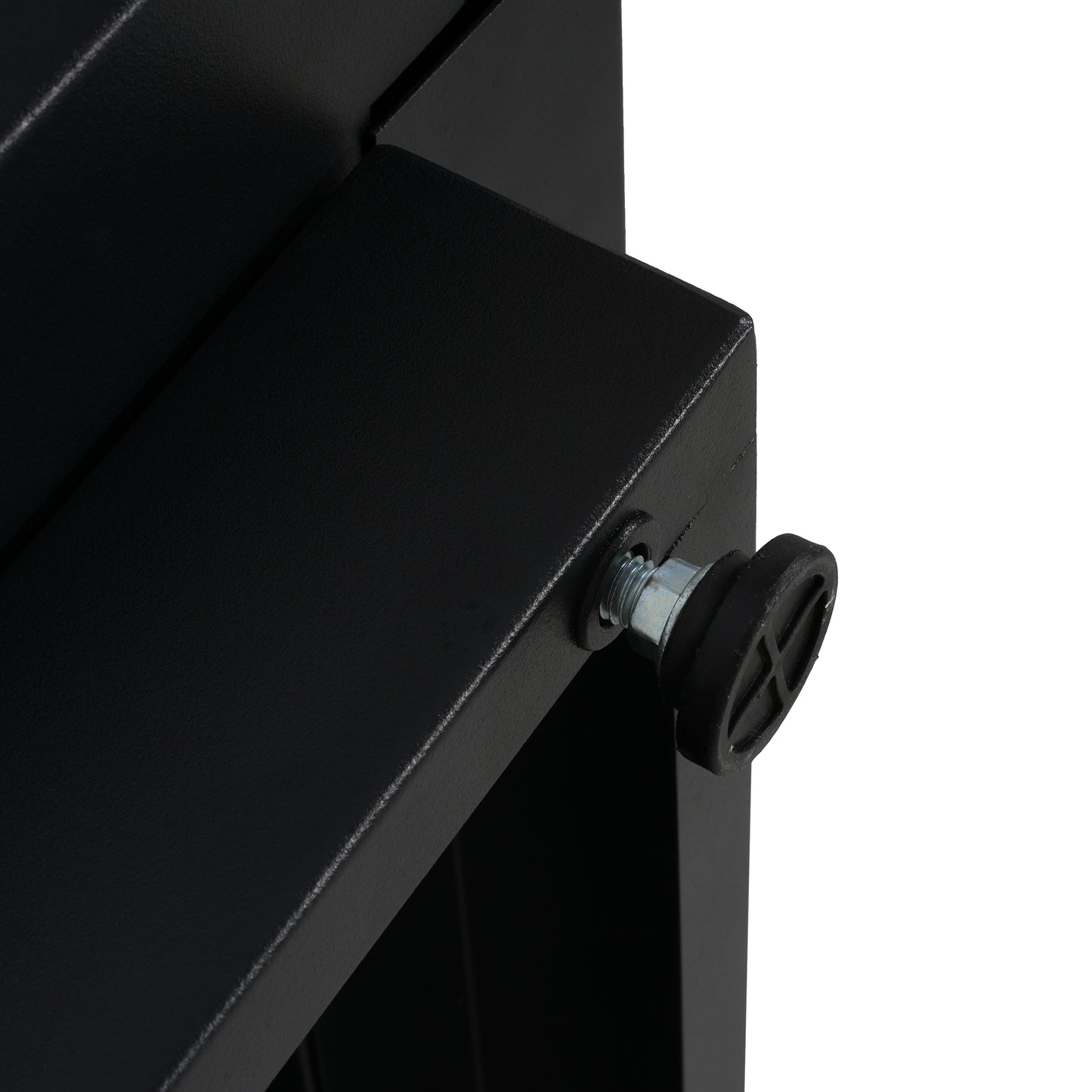 Lysoriel 30inch Square Galvanized Steel Fire Pit Table,Black,40000BTU