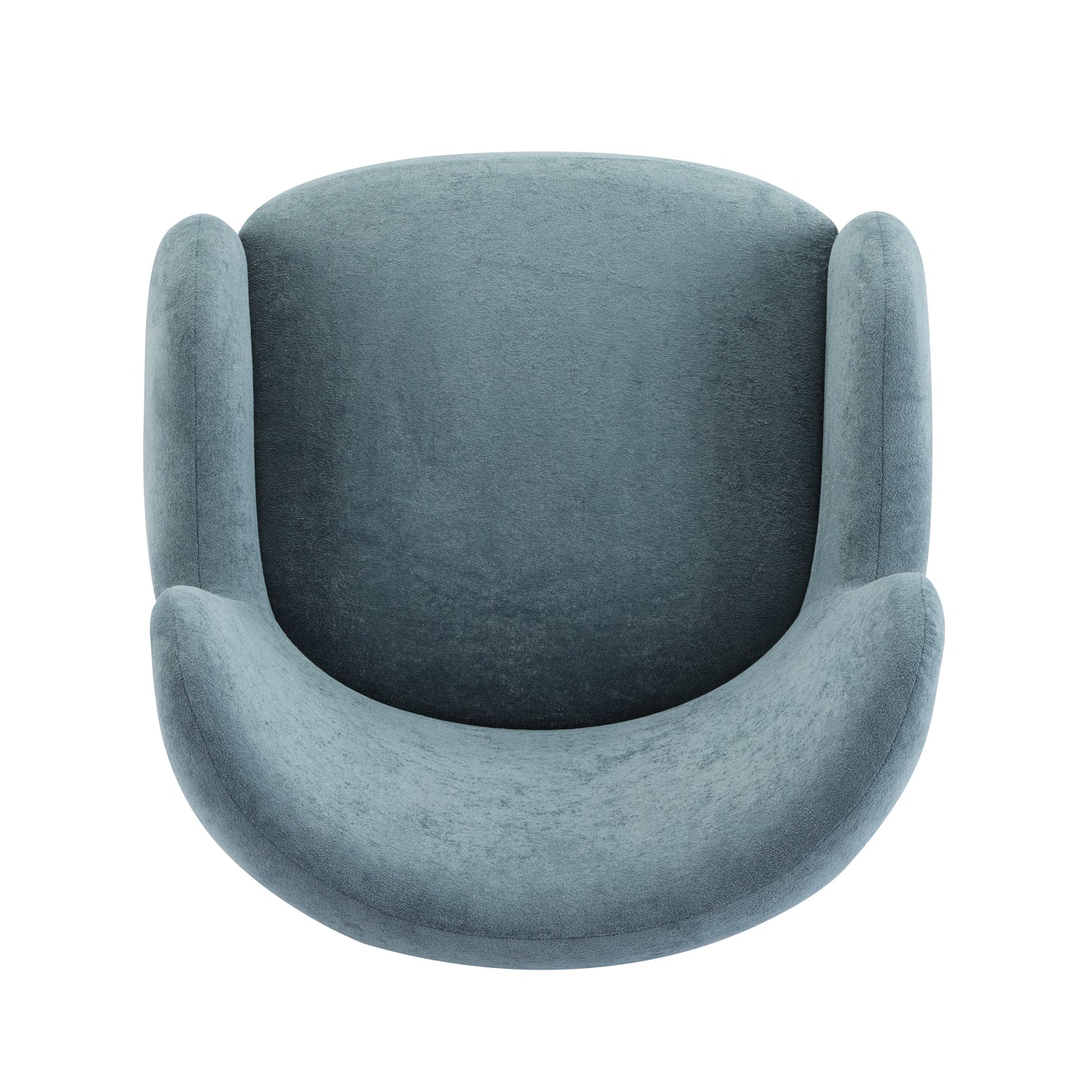 Zoe Fabric Wingback Accent Chairs Single Sofa