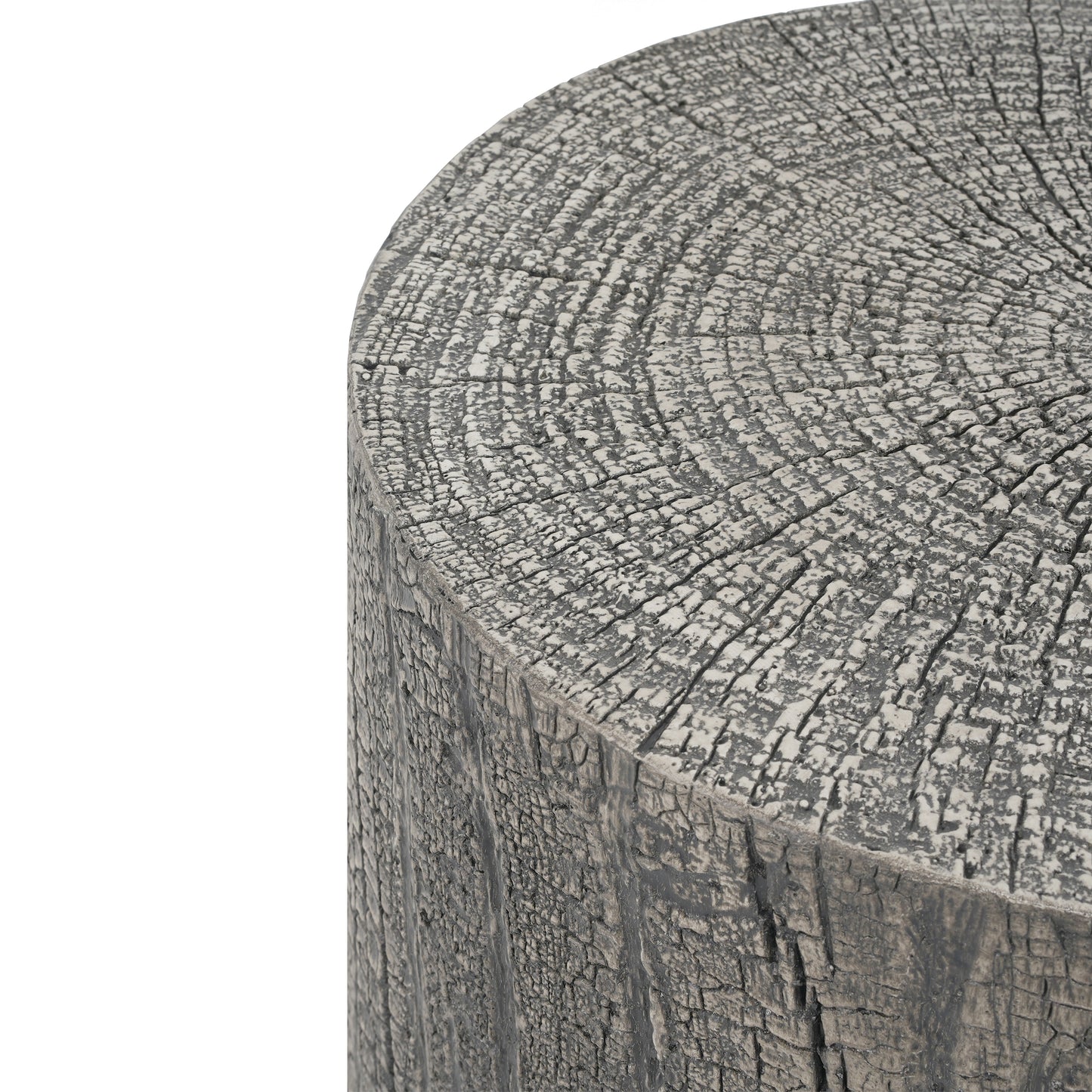 Morvyn Outdoor Fire Pit & Side Table Set – 30,000 BTU Propane Fire Pit + 16x20" Tank Holder,Light Grey