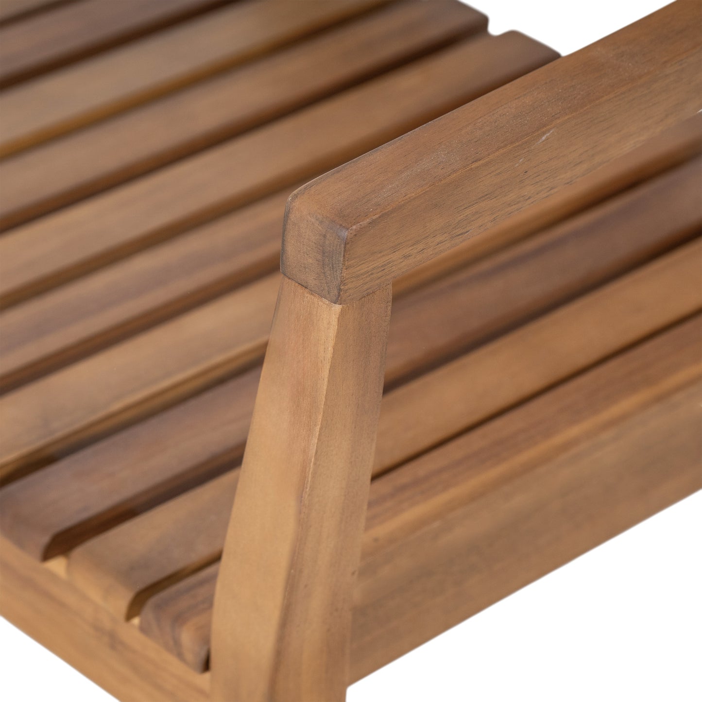 Deyric Outdoor Solid Wood Rocking Chair (Set of 2)