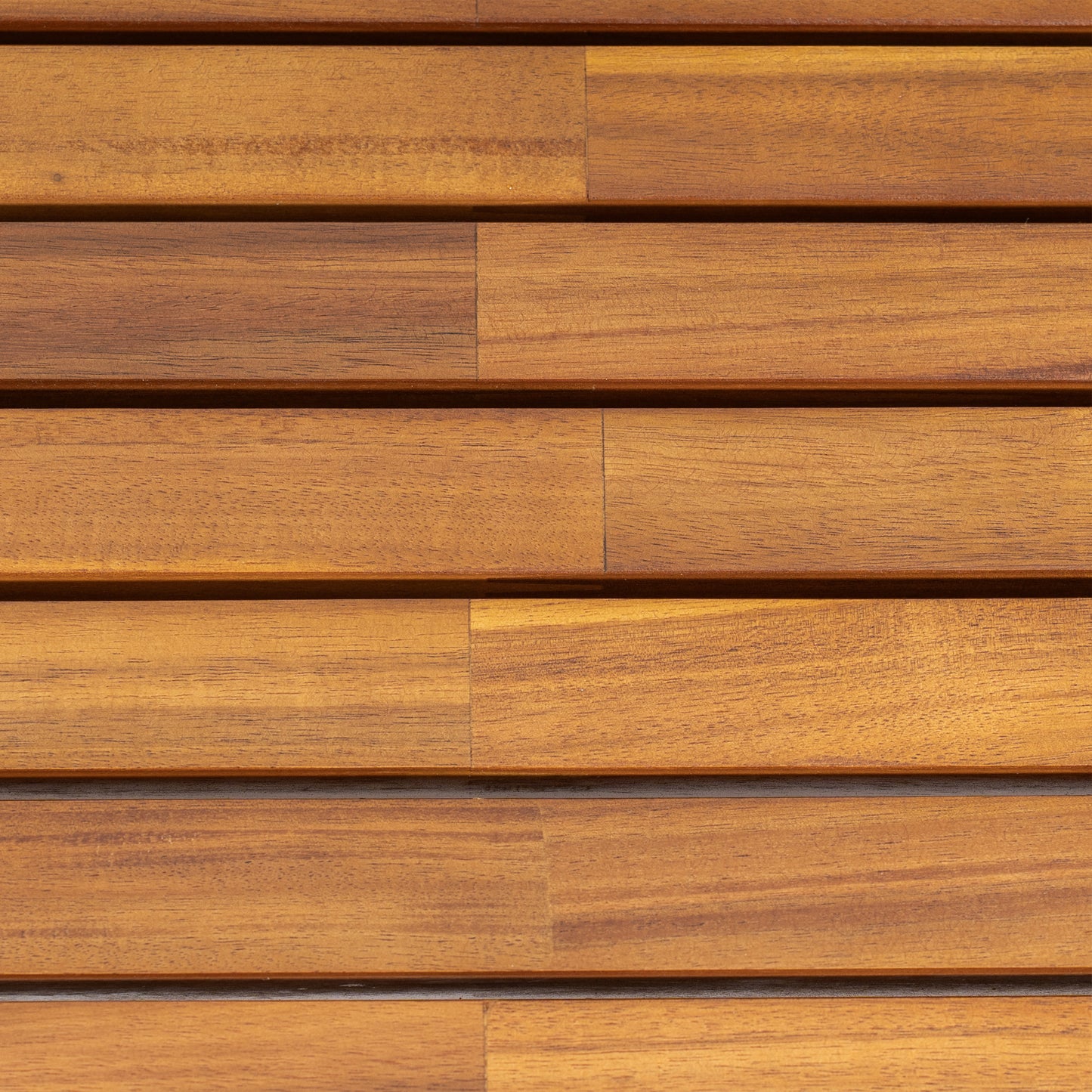 Ottilie Solid Acacia Wood Coffee Table – Timeless Elegance with Natural Warm Grain, Handcrafted for Serene Modern Living Spaces