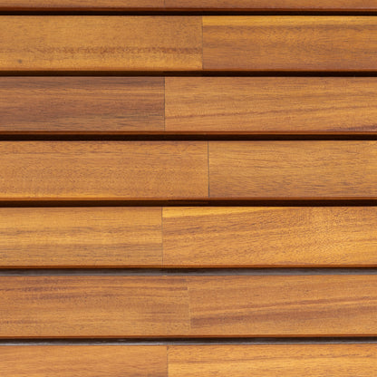 Ottilie Solid Acacia Wood Coffee Table – Timeless Elegance with Natural Warm Grain, Handcrafted for Serene Modern Living Spaces