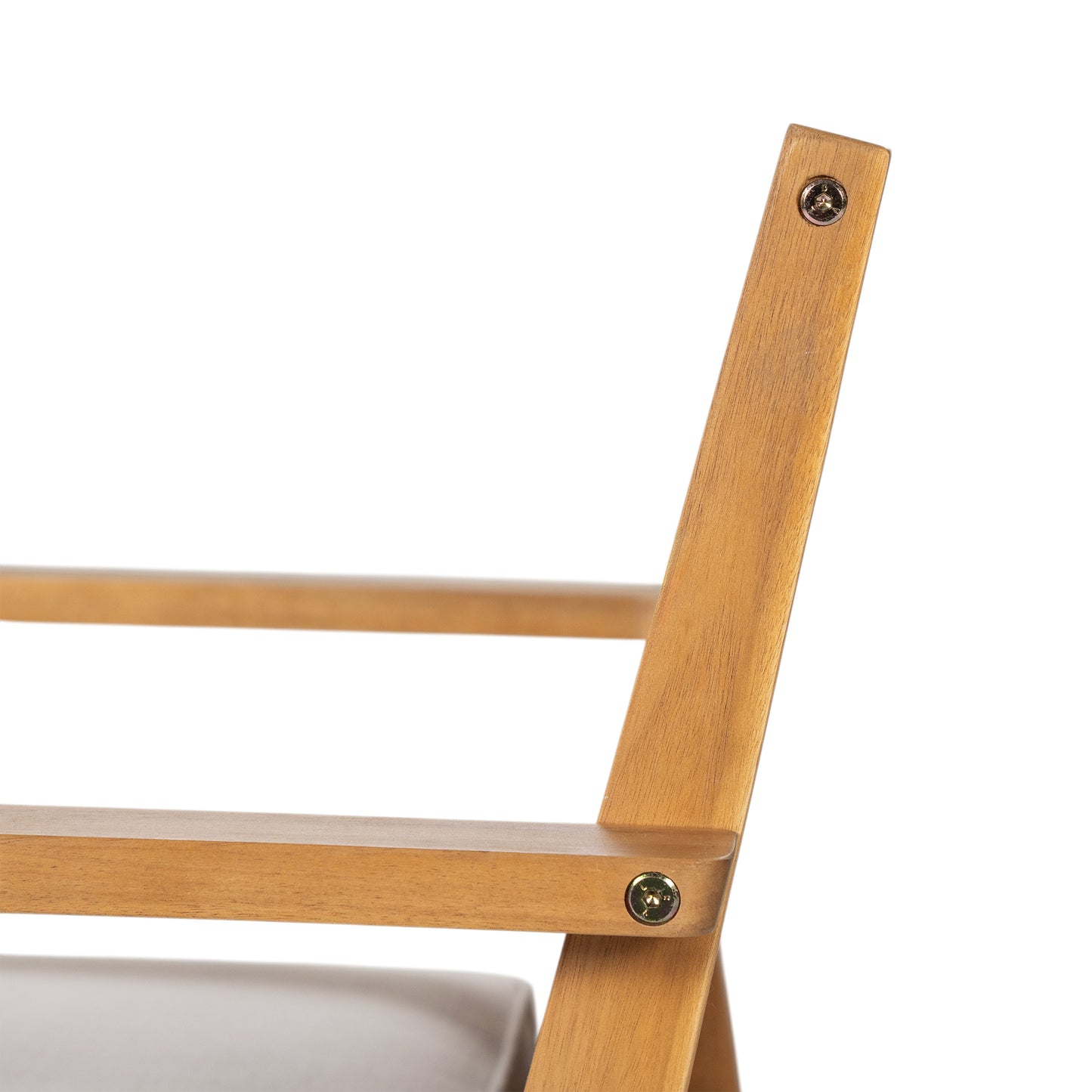 Somasilen 5-Piece Acacia Wood Outdoor Dining Set, Patio Table & Chairs with Cushions, Slatted Tabletop