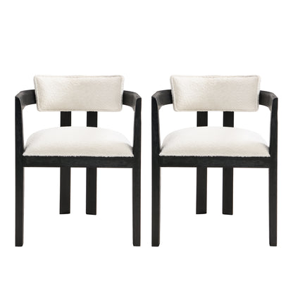 Celestia Modern Upholstered Dining Chairs