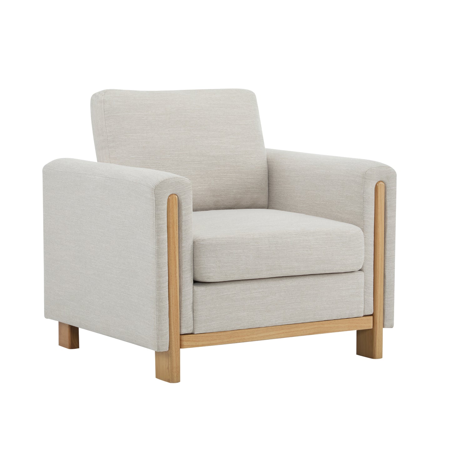 Alarics Modern Accent Arm Chair Upholstered Club Chair