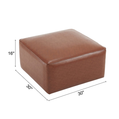 Mirabelle Indoor PU Ottoman