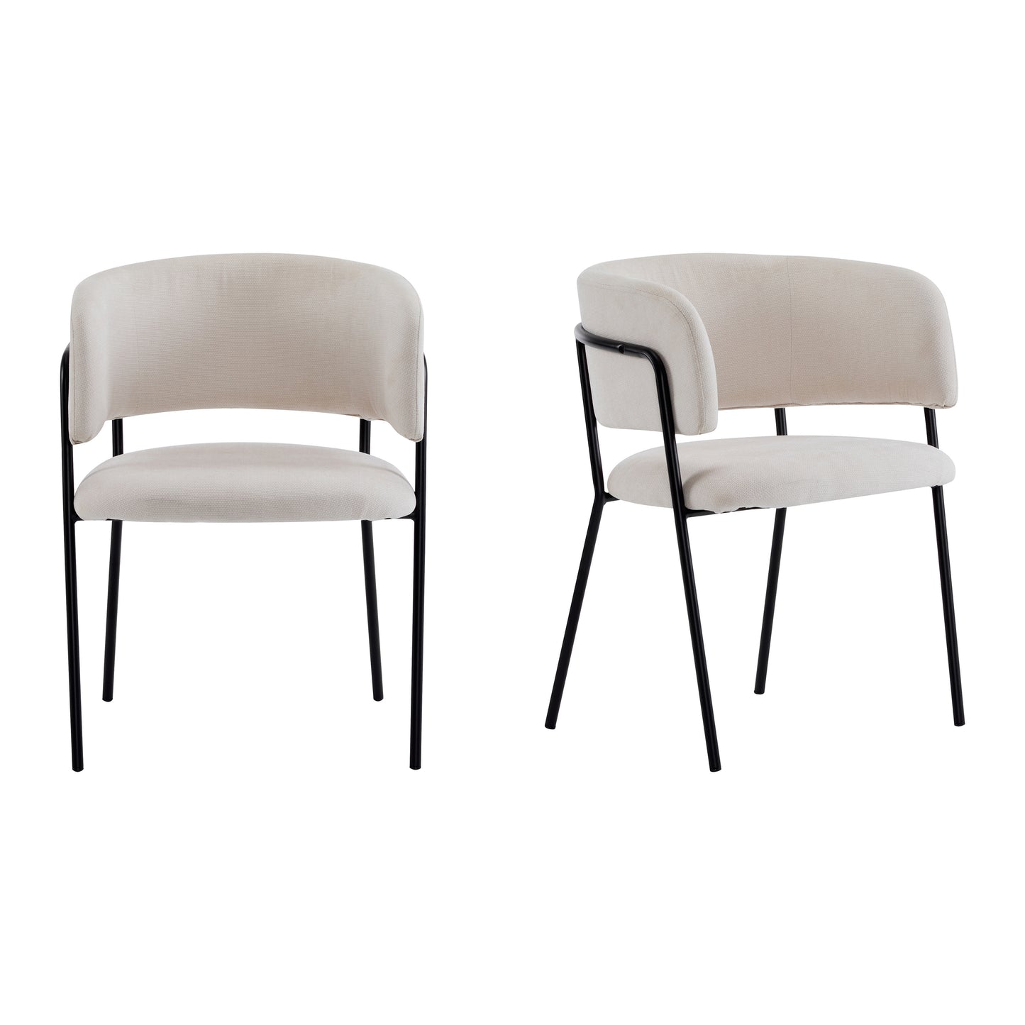 Orsone Modern Upholstered Dining Chairs