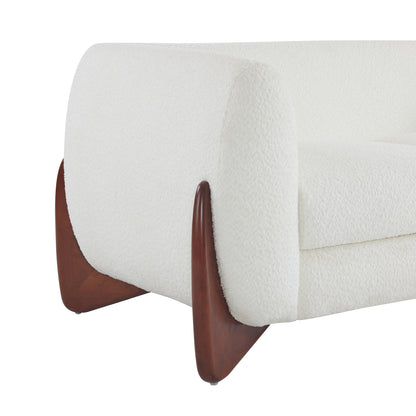 Amberlyner 82Inches Boucle Sherpa Sofa