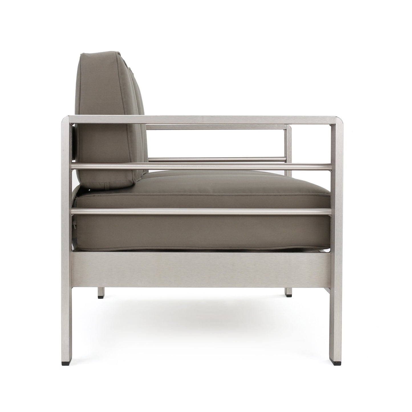 Crested Bay Outdoor Aluminum Loveseat