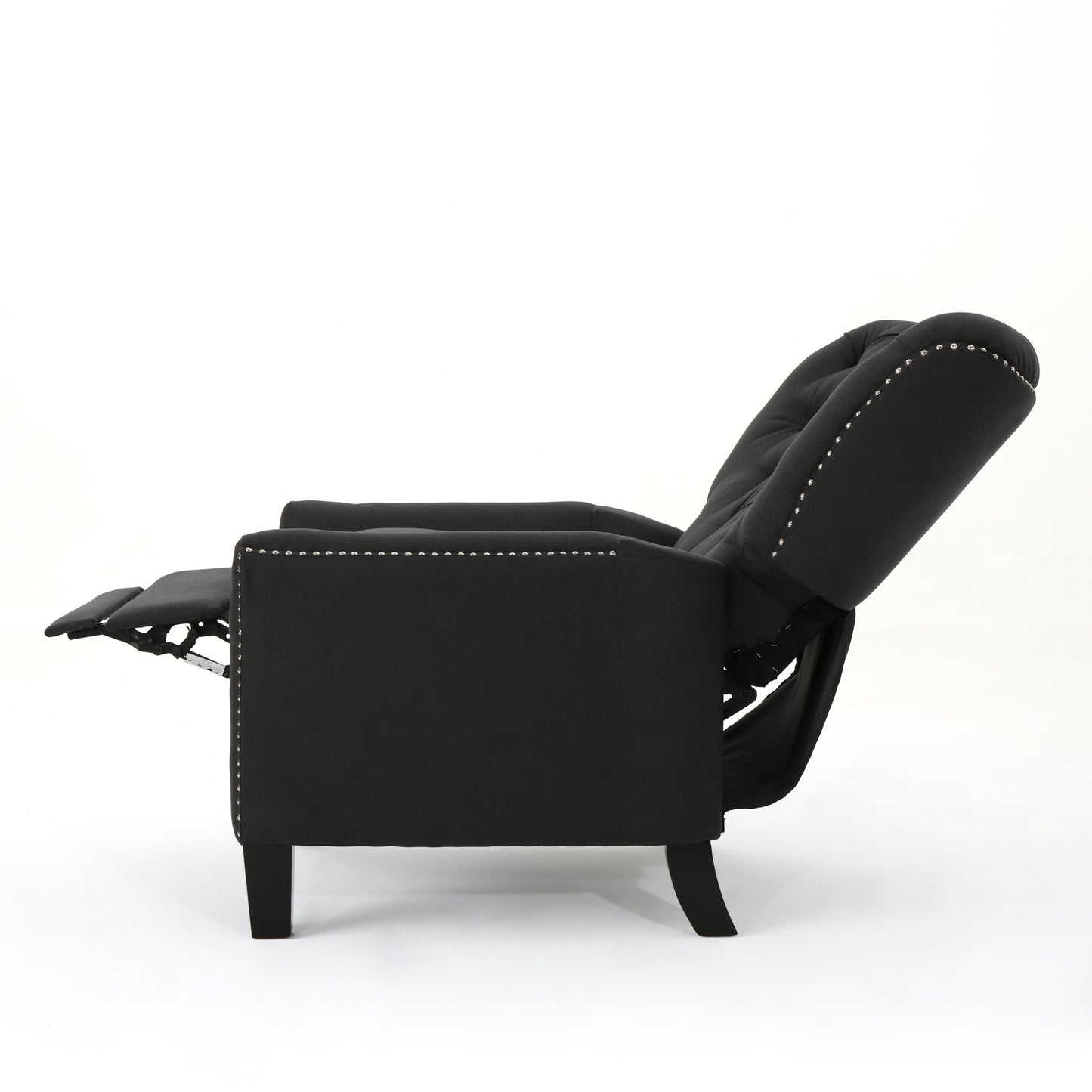 Finnion Modern Fabric Push Back Recliner