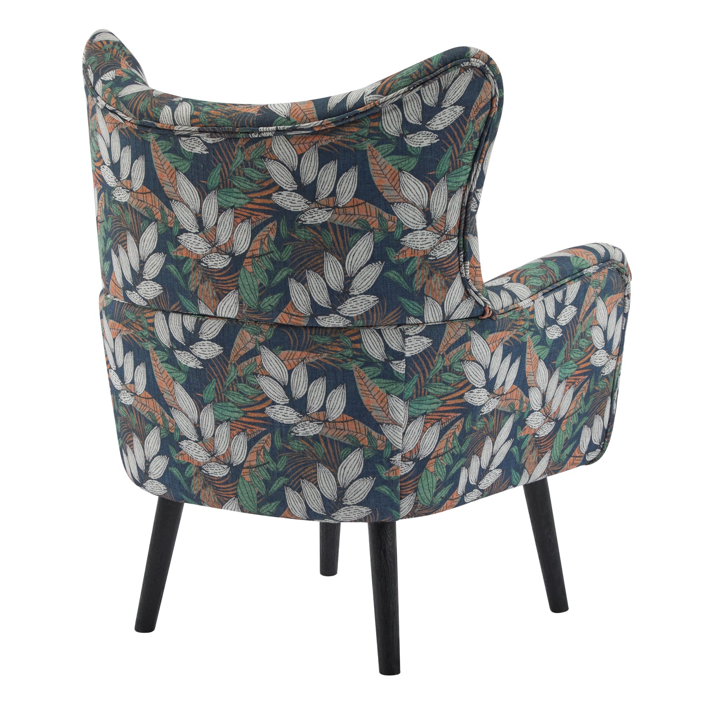 Button Tufted Style Wingback Arm Chair