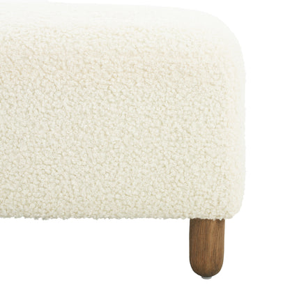 Versati Modern Comfortable Upholstered Ottoman
