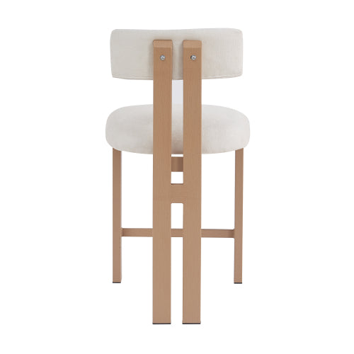 Lodge Modern Upholstered Counter Stools, Set of 2
