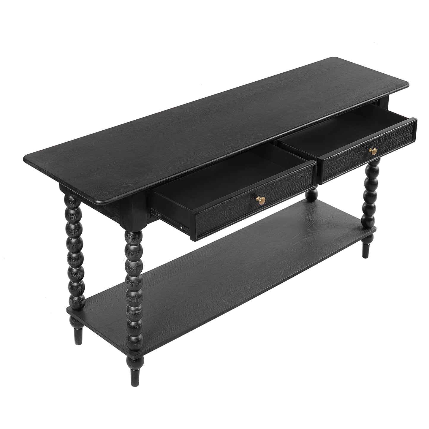 Beatrice 31.5" Console Table - 2 Drawers & Shelf for Living Room/Hallway Storage & Decor