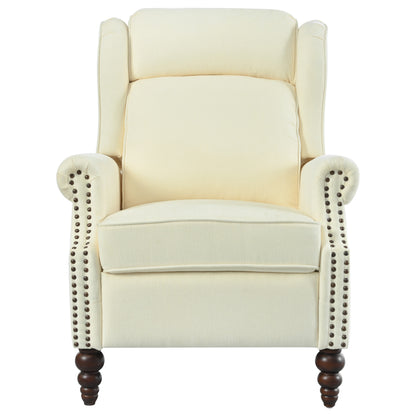 Marlowe Push Back Recliner Chair Upholstered Recliner Armchair