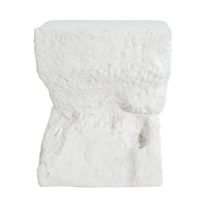 Caleo Outdoor Paito Modern Minimalist MGO Side Table, White