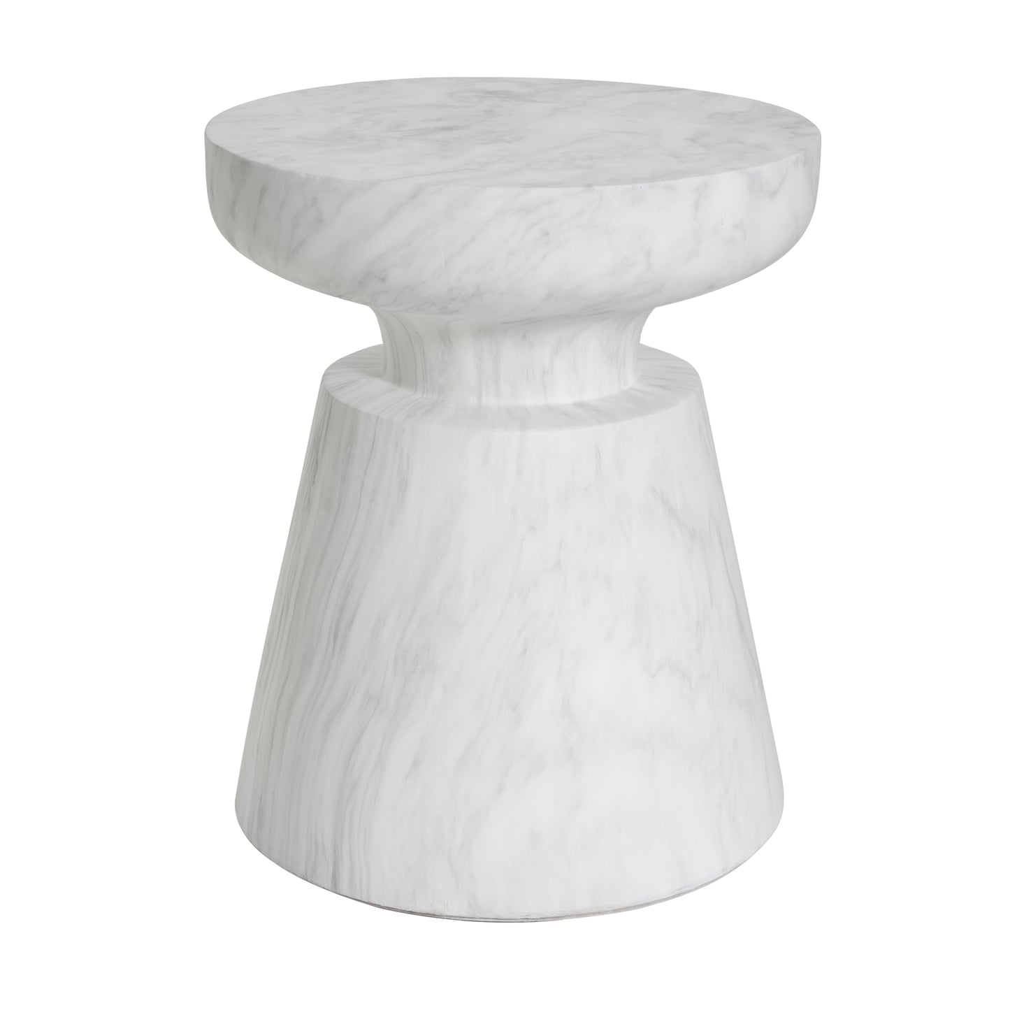 Orvellan Outdoor Ponti Travertine Side Table