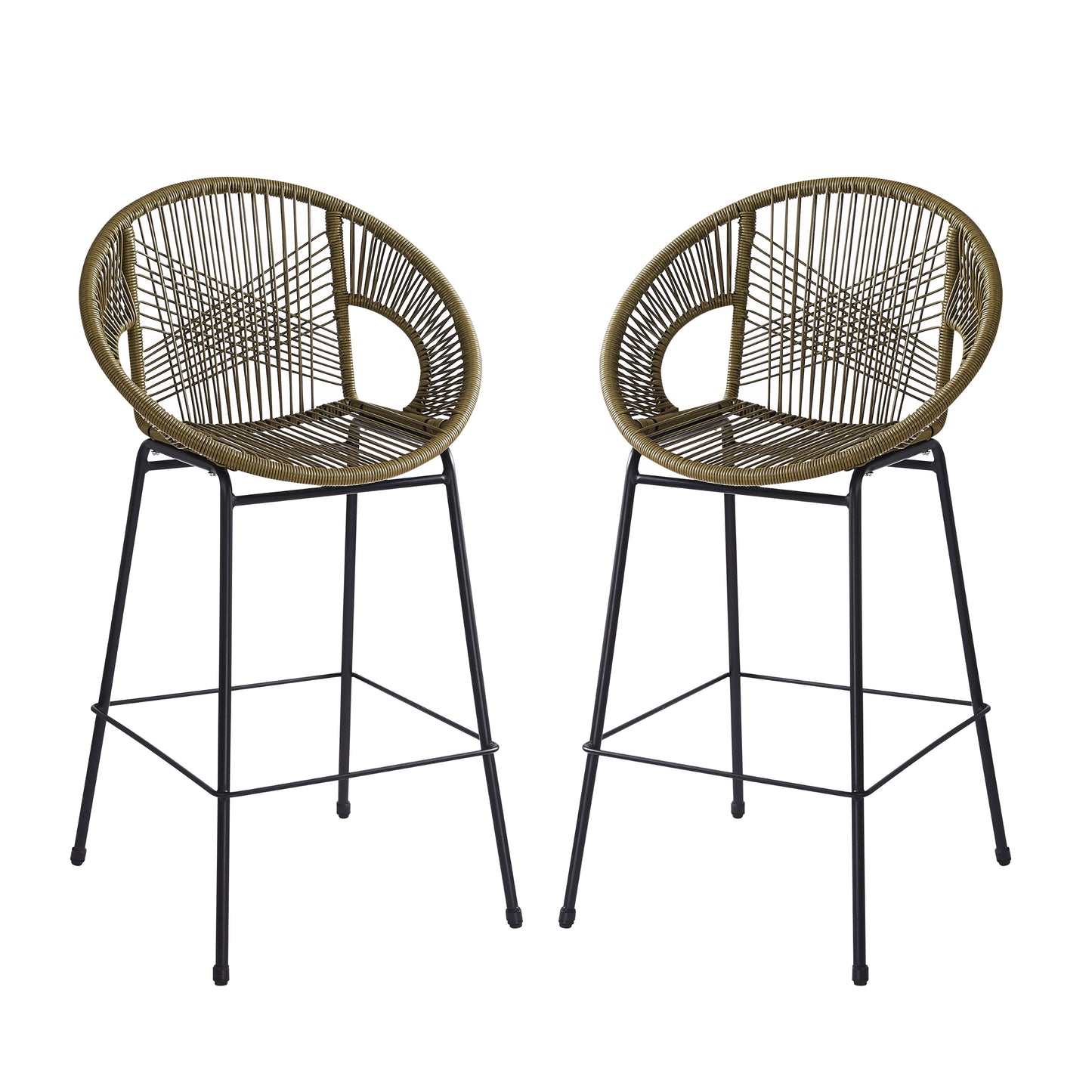 Bernor 28.5 in. Patio Outdoor Bar Stools