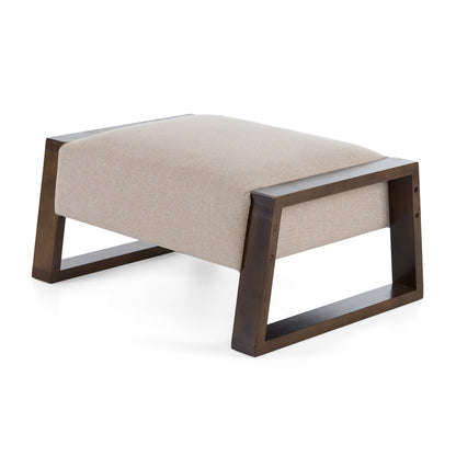 Isoldea Modern Fabric Ottoman Bench